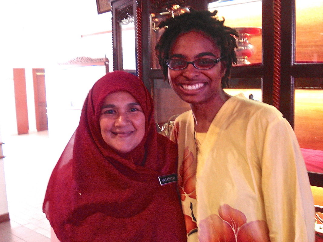 With Ummi Wadud, middle school teacher in Terengganu, Malaysia.