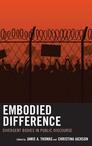 Book cover of Embodied Difference (2019).